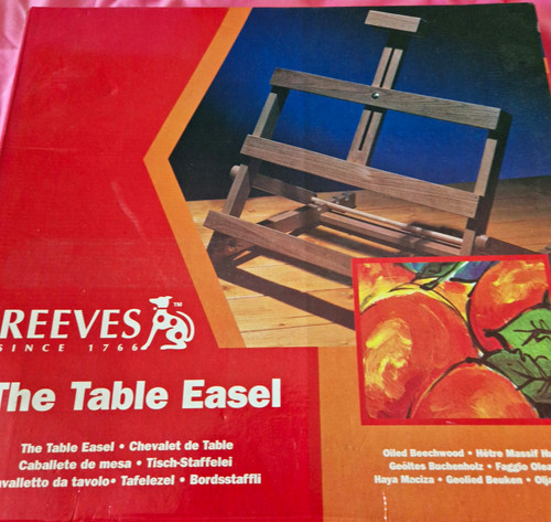 Reeves table top easel - reeves, table-top