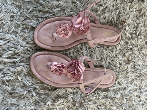 Ladies blush pink sandals - ladies, size