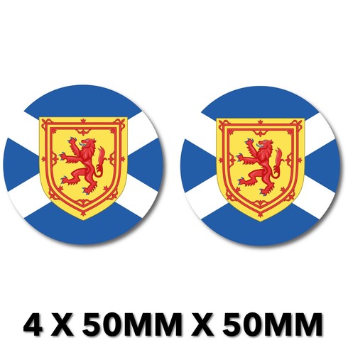 Sticker scotland circle flag - scotland,