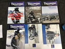 The Triumph Club Magazine Torque. 4 issues plus 2006 Accessories 2006 30706 T107