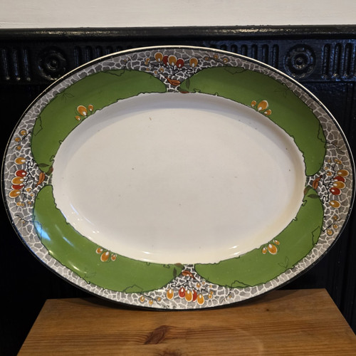 Art deco serving platter eden - art,