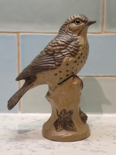 Poole Pottery Stoneware Thrush Bird Signed By Barbara Linley-Adams Vintage