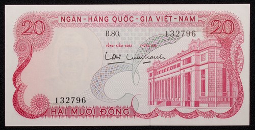 South vietnam dong - vietnam, 20