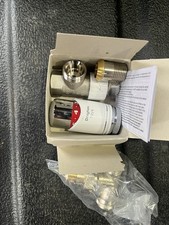 Drayton TRV4 Radiator Valve body 15mm x 1/2" Angled for TRV4 EB15 A + lockshield