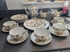 Japanese Lithophane Tea Set