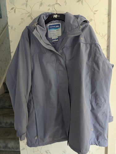 Ladies tresspass lilac coat - ladies,