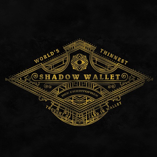 Shadow wallet leather - shadow,