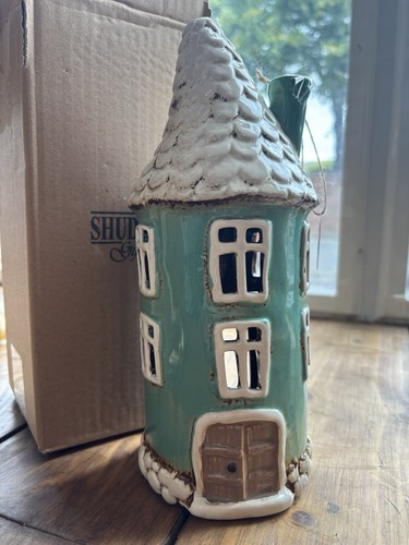 Village pottery large teal - large,