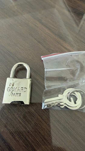 Goyard silver padlock 2 - goyard,