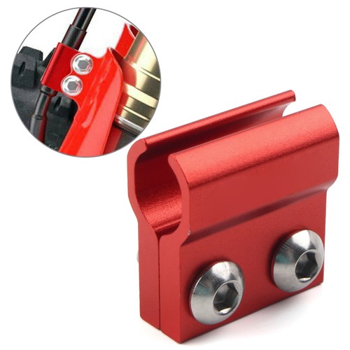 Front brake hose clamp - clamp, line