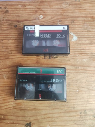 Set sony video cassette - 2,