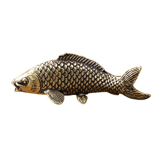 Copper koi ornament chinese - ,