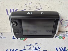 PEUGEOT 208 MK1 2012-2015 MULTIFUNCTIONAL TOUCHSCREEN DISPLAY SCREEN 9812862880