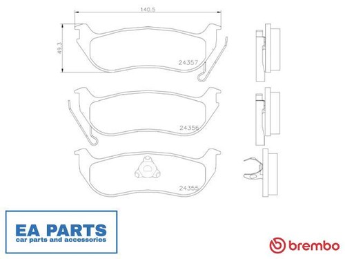 Brake pad set disc - pad, set,