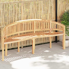 Banana Bench Natural Teak