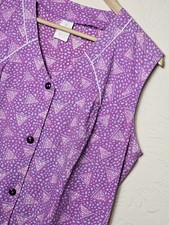 Vintage Sleeveless Button Down