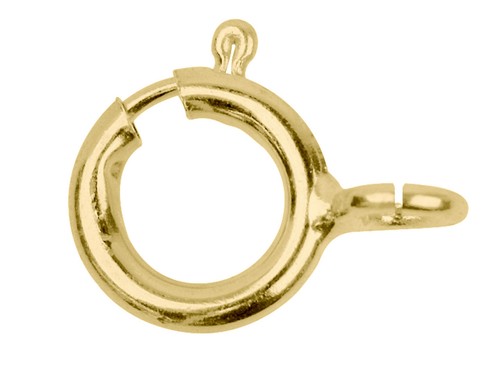 9ct yellow gold bolt - yellow,
