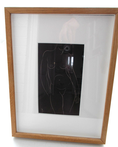 Eric gill framed etching - ,