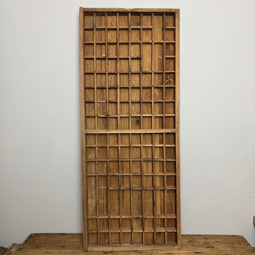Vintage wooden printers tray - vintage,