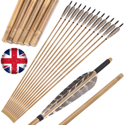 Bamboo arrows handmade - 33",