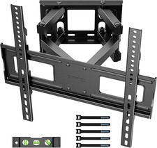 BONTEC TV Wall Mount 23-70" Full Motion Swivel Tilt Double Arm Bracket 45kg