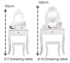 3-7y / 8-13y Girls DRESSING