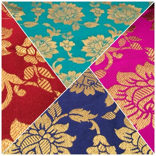 Indian gold floral - £7.50,