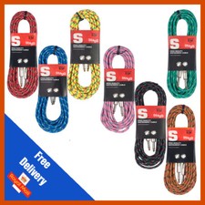 6M Guitar Cable Lead Braided