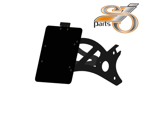 License plate holder side - license,