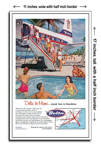 1958 fly miami trunk line - fly,