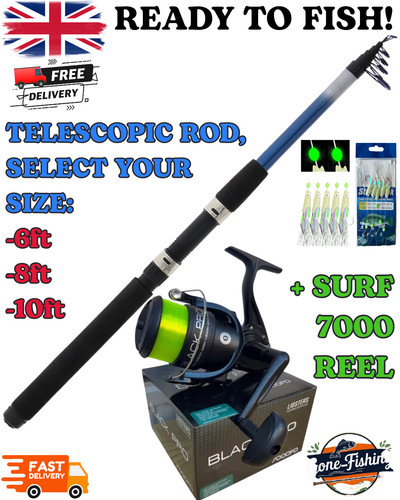 Sea fishing rod reel combo - sea,