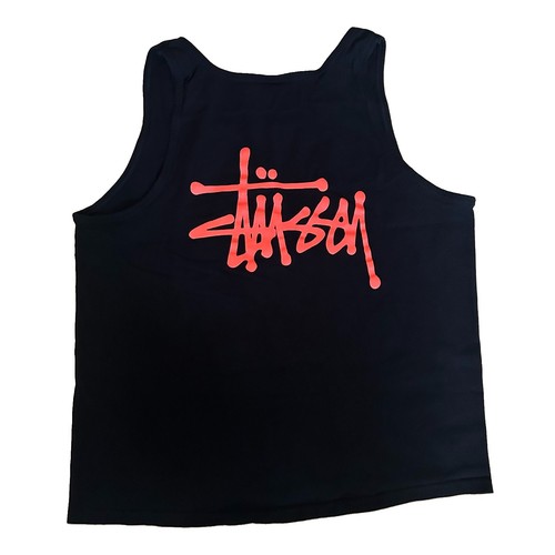 Stussy logo tank top - logo,