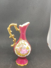 Limoges France Small Jug Red