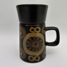 Vintage Denby Arabesque Large Mug Retro 60's 70's Stoneware