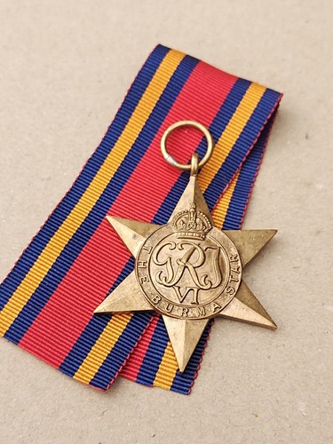 British army ww2 - burma, star