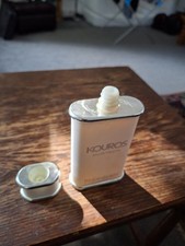 Vintage 1980's YSL KOUROS Bottle No Box, After Shave cologne 100ml. 95ml left