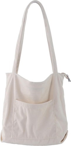 Corduroy women tote bag - corduroy,