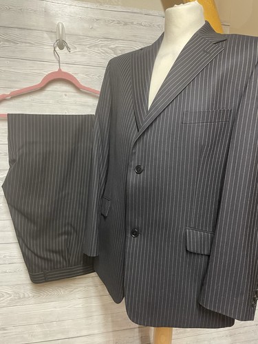 Ben sherman black pinstripe - black,
