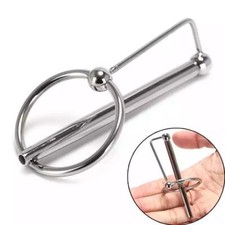 ULTIMATE PRINCE LONG WAND URETHRAL PENIS PLUG WITH GLANS RINGPENIS RING T-7303