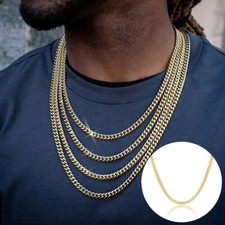 Genuine 18ct Gold Plated Cuban