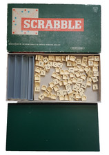 Spears Games Vintage Scrabble Word Board Game Complete