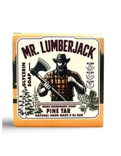 Jabón de Pine Tar Mr Lumberjack de 140 Gr glicerina