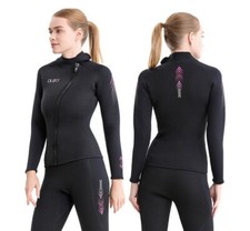 Women men long sleeves wetsuit - long,