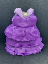 Doll Dress - Angelina Ballerina Purple Princess Dress. Vintage