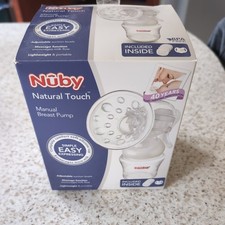Nuby Manual Breast Pump, Quiet
