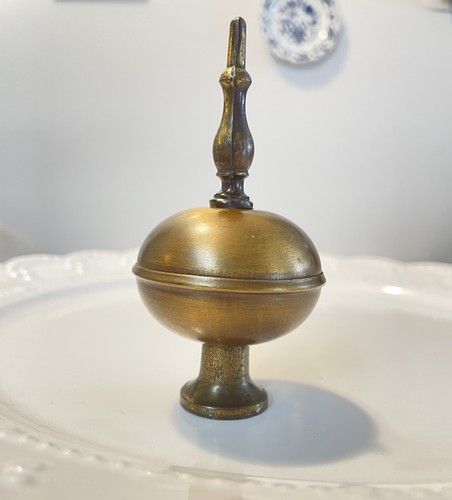 Vintage brass finial for - vintage,