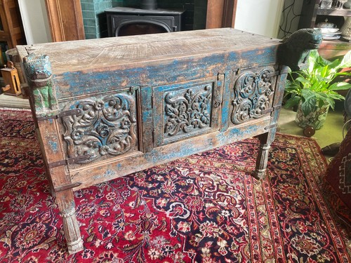Indian damchiya dowry chest - indian,