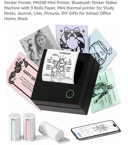 Sticker printer mini - sticker, printer,mini