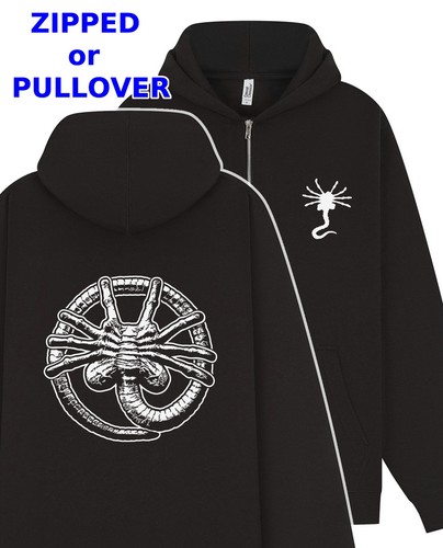 Aliens facehugger hoodie - aliens,
