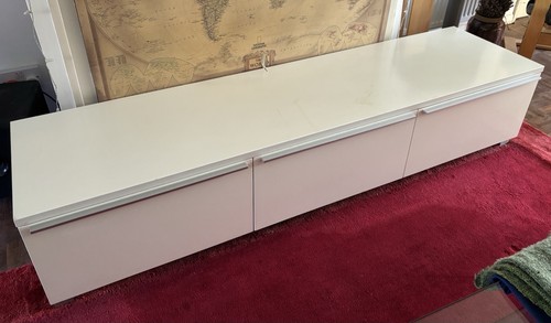 Habitat large white unit - tv,